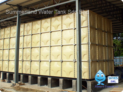 Sectional Panel Fibreglass Reinforced Plastics Tank (FRP Tank)